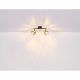 Aplice cu Spot - Aplica de perete / tavan cu 2 spoturi design modern INDIANA auriu, negru