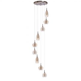 Lustra moderna AMBER MILANO 9 alama