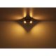 Aplice cu Spot - Aplica de perete / tavan cu 2 spoturi directionabile design modern ROBBY alb