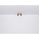 Aplice cu Spot - Aplica de perete / tavan cu 2 spoturi directionabile design modern ROBBY alb