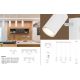 Aplice cu Spot - Aplica de perete / tavan cu 2 spoturi directionabile design modern ROBBY alb