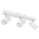 Plafoniere cu spoturi, Spoturi aplicate - Plafoniera cu 3 spoturi directionabile design modern ROBBY alb