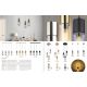 Pendule, Lustre suspendate - Lustra cu 4 pendule design modern ANNIKA negru