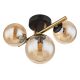 Plafoniere - Plafoniera LED design modern Riha negru, alama