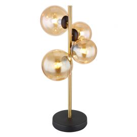 Veioze - Veioza, lampa de masa LED design modern Riha negru, alama