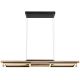 Pendule, Lustre suspendate - Lustra LED suspendata design modern ILLA negru, maro
