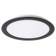 Spoturi tavan fals - Spot LED incastrabil design modern Shaun negru 14,5cm