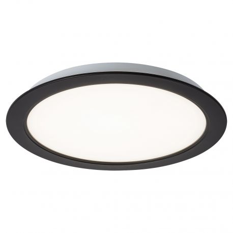 Spoturi tavan fals - Spot LED incastrabil design modern Shaun negru 22cm