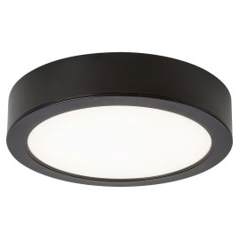 Iluminat pentru baie - Plafoniera LED pentru baie design modern Shaun IP44 negru 22cm