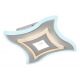 Plafoniere - Plafoniera LED design modern Taneli 26,5x26,5cm