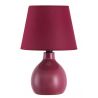 Veioza, lampa de masa design modern Ingrid rosu