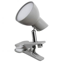 Veioze - Veioza, lampa de birou cu clema design modern Noah gri