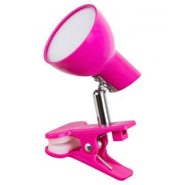Veioze - Veioza, lampa de birou cu clema design modern Noah roz