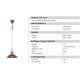 Pendule, Lustre suspendate - Lustra rustica Cascina 23,5cm alama