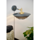 Aplice, corpuri de iluminat pentru pereti - Aplica de perete design clasic Bretagne gri