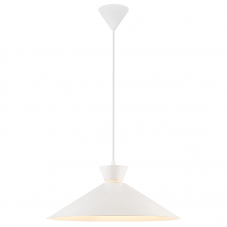 Pendule, Lustre suspendate - Pendul design modern Dial 45 alb