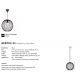 Pendule, Lustre suspendate - Pendul design modern Beroni 45 negru