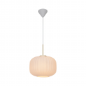 Pendul design scandinav Milford 30 alb opal