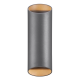 Aplice, corpuri de iluminat pentru pereti - Aplica Up & Down de perete pentru iluminat exterior IP54 Nico round 22 antracit