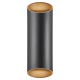 Aplice, corpuri de iluminat pentru pereti - Aplica Up & Down de perete pentru iluminat exterior IP54 Nico round 22 negru