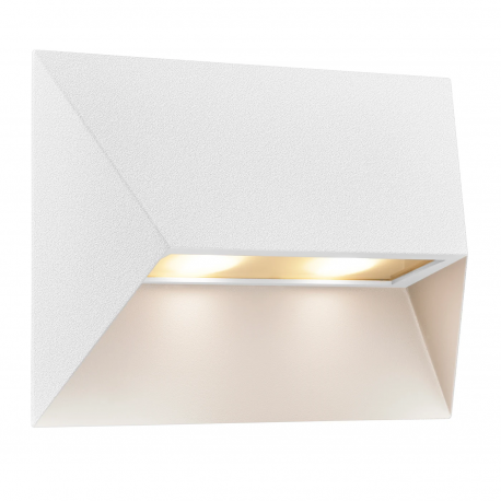 Aplice - Aplica de perete pentru iluminat exterior IP54 Pontio 27 alb