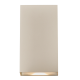 Aplice - Aplica LED Up & Down de perete pentru iluminat exterior IP54 Rold Flat bej nisip