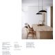 Pendule, Lustre suspendate - Pendul design modern Versale negru 49,5cm