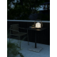 Lampi decorative si solare - Lampa LED portabila pentru exterior solara cu baterii Jim To-Go negru