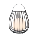 Lampi decorative si solare - Lampa LED portabila pentru exterior solara cu baterii Jim To-Go negru