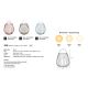 Lampi decorative si solare - Lampa LED portabila pentru exterior solara cu baterii Jim To-Go albastru