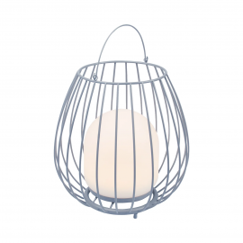 Lampi decorative si solare - Lampa LED portabila pentru exterior solara cu baterii Jim To-Go gri