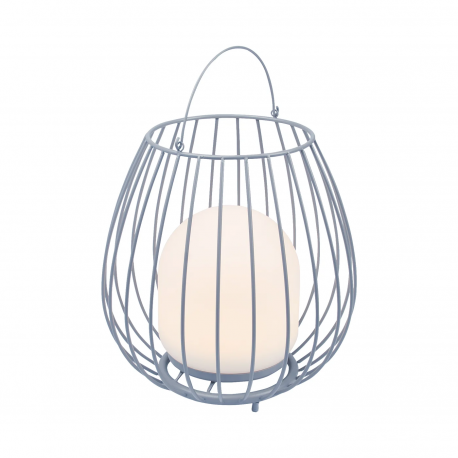 Lampi decorative si solare - Lampa LED portabila pentru exterior solara cu baterii Jim To-Go gri