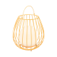 Lampi decorative si solare - Lampa LED portabila pentru exterior solara cu baterii Jim To-Go galben