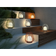 Lampi decorative si solare - Lampa LED portabila pentru exterior solara cu baterii Jim To-Go rosu