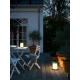 Lampi decorative si solare - Lampa LED portabila pentru exterior solara cu baterii Temple To-Go 35 alama
