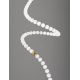 Pendule, Lustre suspendate - Lustra LED dimabila, deosebita design lux PERLA opal, auriu