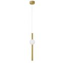 Pendul LED design modern Neutron auriu 12cm