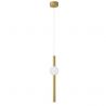 Pendul LED design modern Neutron auriu 12cm