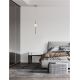 Pendule, Lustre suspendate - Pendul LED design modern Neutron auriu 12cm