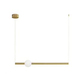 Pendule, Lustre suspendate - Lustra LED suspendata design modern Neutron auriu