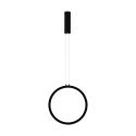 Pendul LED dimabil design modern Change negru 39,5cm