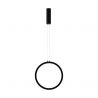 Pendul LED dimabil design modern Change negru 39,5cm
