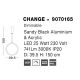Pendule, Lustre suspendate - Pendul LED dimabil design modern Change negru 39,5cm