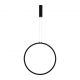 Pendule, Lustre suspendate - Pendul LED dimabil design modern Change negru 60cm