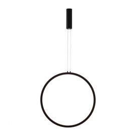 Pendule, Lustre suspendate - Pendul LED dimabil design modern Change negru 60cm