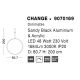 Pendule, Lustre suspendate - Pendul LED dimabil design modern Change negru 80,7cm