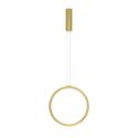 Pendul LED dimabil design modern Change auriu 39,5cm