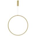 Pendul LED dimabil design modern Change auriu 80,7cm