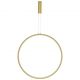 Pendul LED dimabil design modern Change auriu 80,7cm