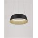 Pendule, Lustre suspendate - Pendul LED dimabil design modern ALBA negru 42cm